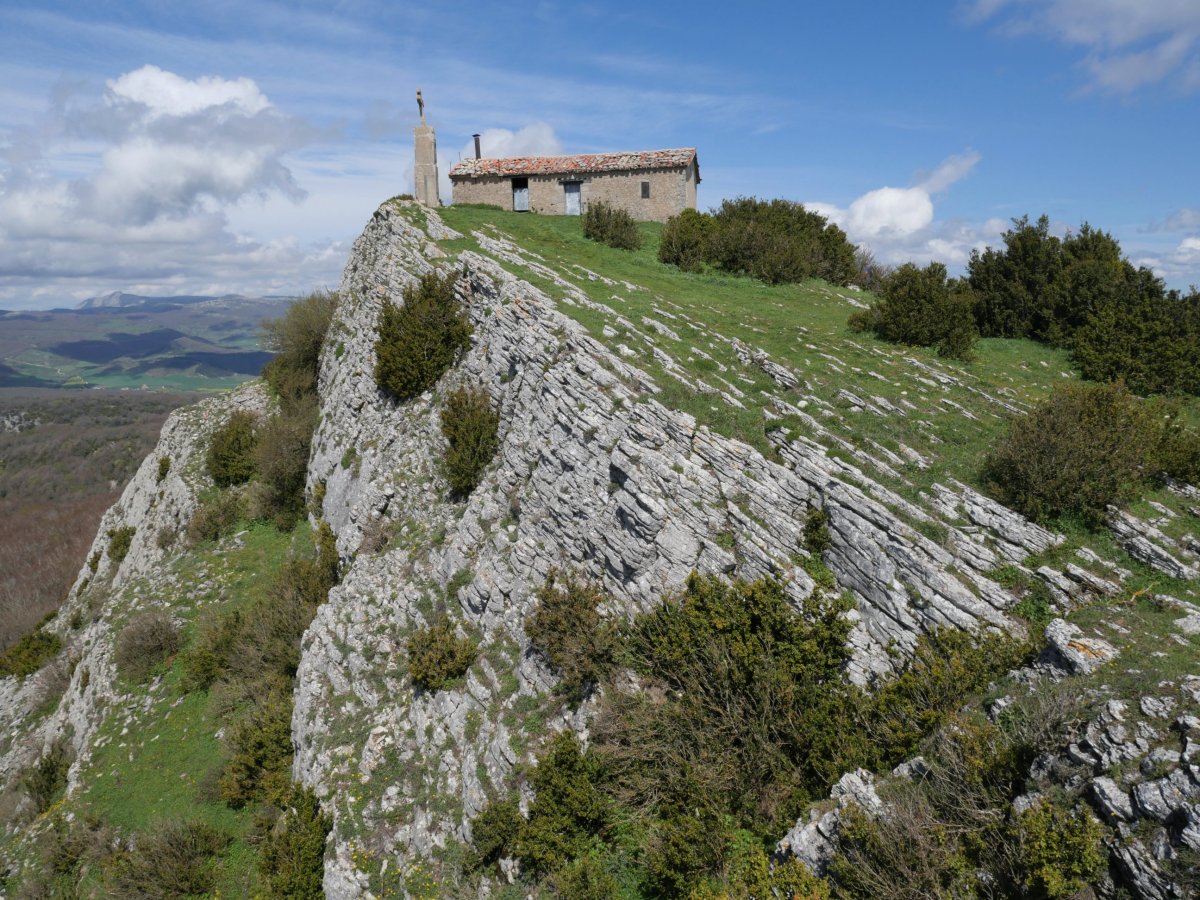Etxauriko Haitza, tontorra hegoaldetik