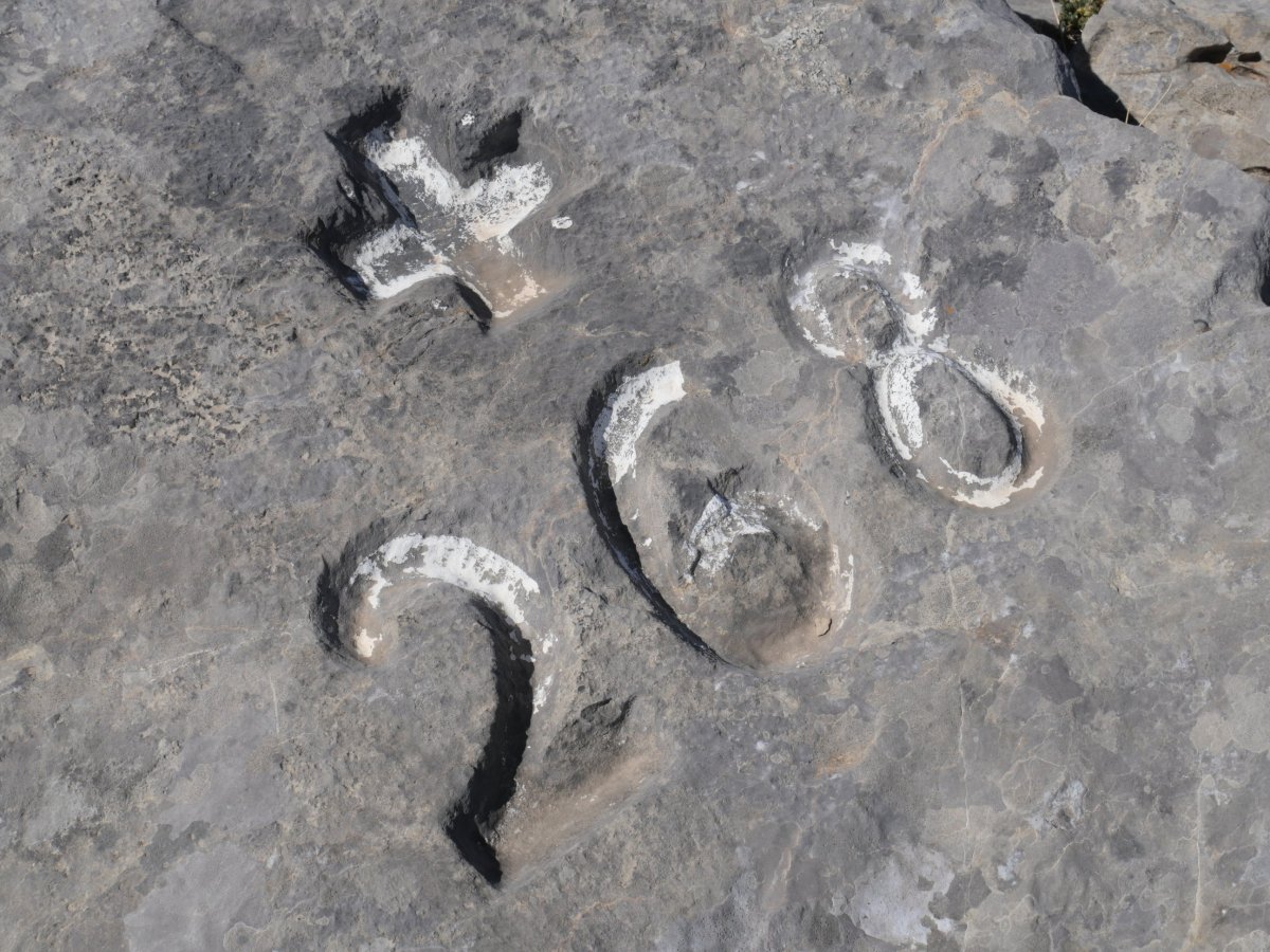 268. mugarria Latras mendian