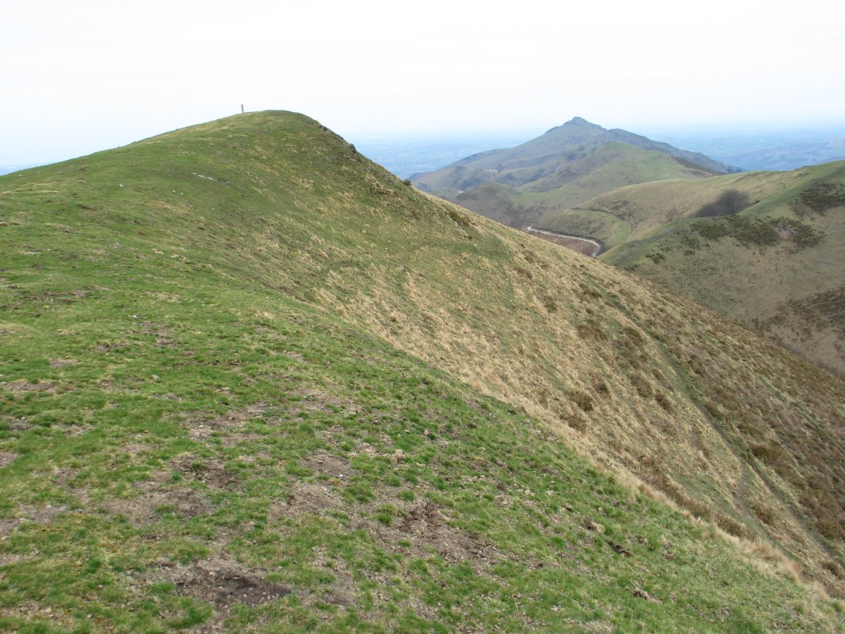 Lizartzu tontorra, hegoaldeko bizkarretik