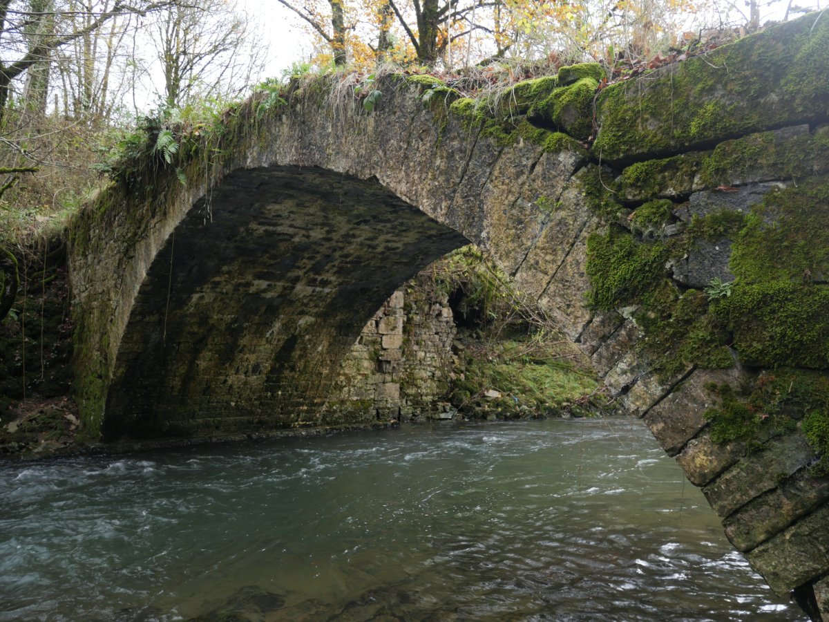 Zubi zaharra Basaburua ibaiaren  gainean