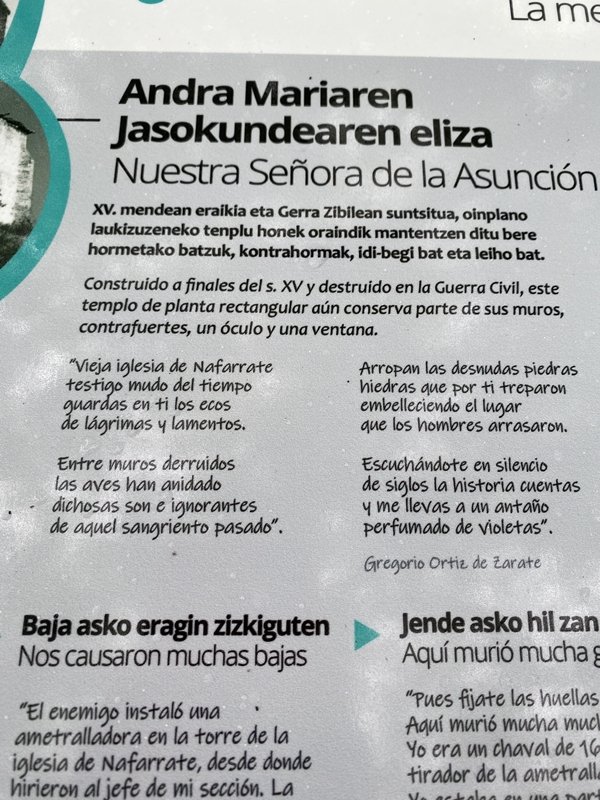 Andre Mariaren Sorkundearen Eliza. Legutio (Nafarrate)