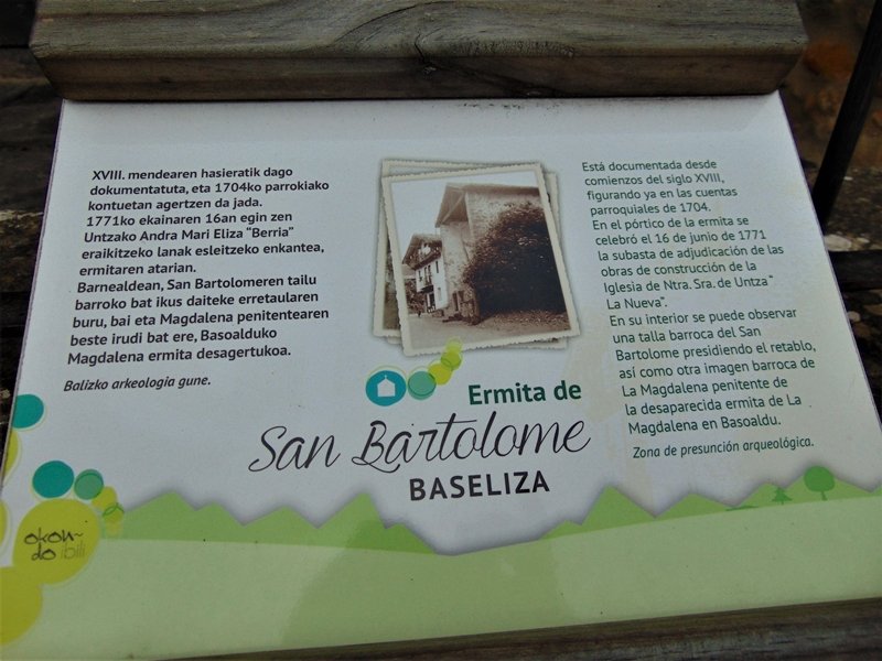 San Bartolomé Ermita. Okondo (Billatxika)