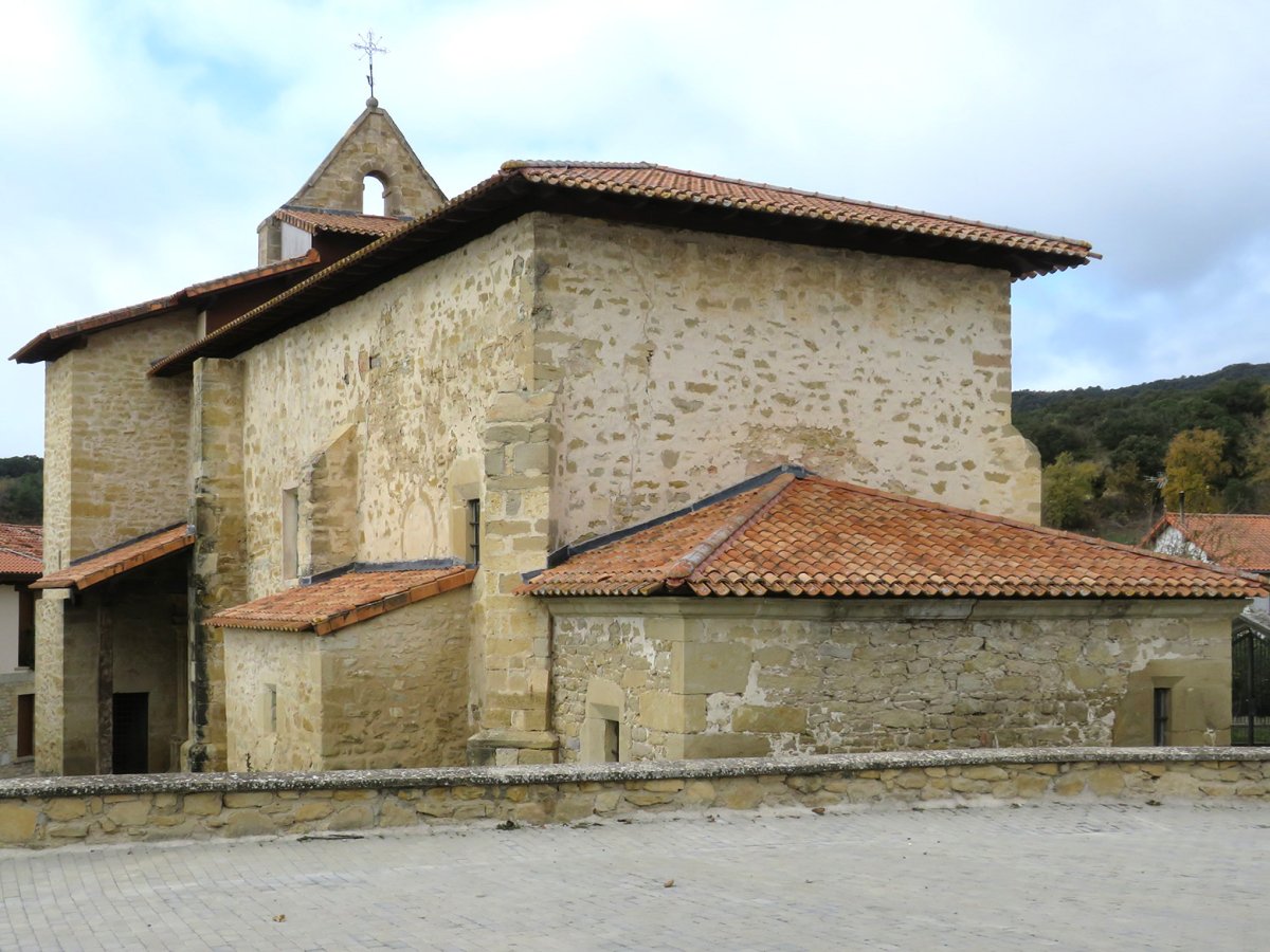 Santa Eulalia eliza, Atiega-Añana