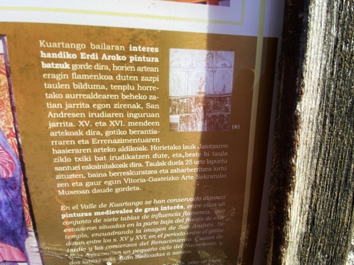 San Andres Eliza. Kuartango (Tortura)