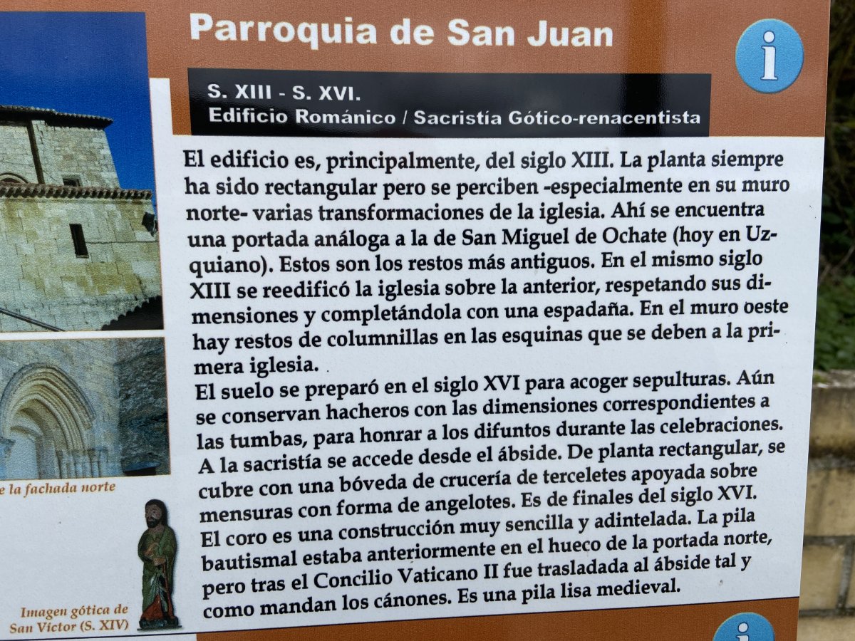 San Juan Bautista Eliza. Trebiñu (Obekuri)