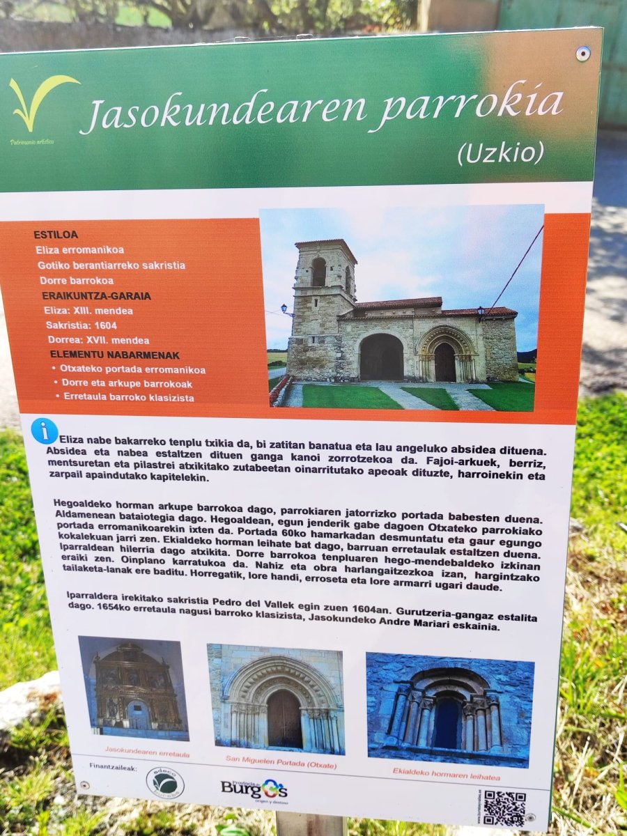 Jasokundearen Eliza. Trebiñu (Uzkio)