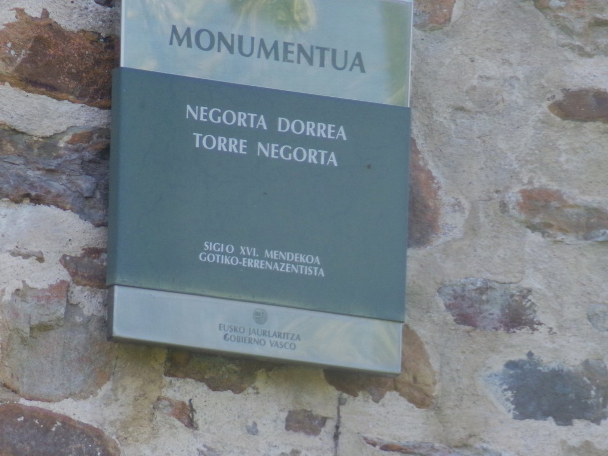 Negorta Dorretxea. Aiara (Zuhatza)