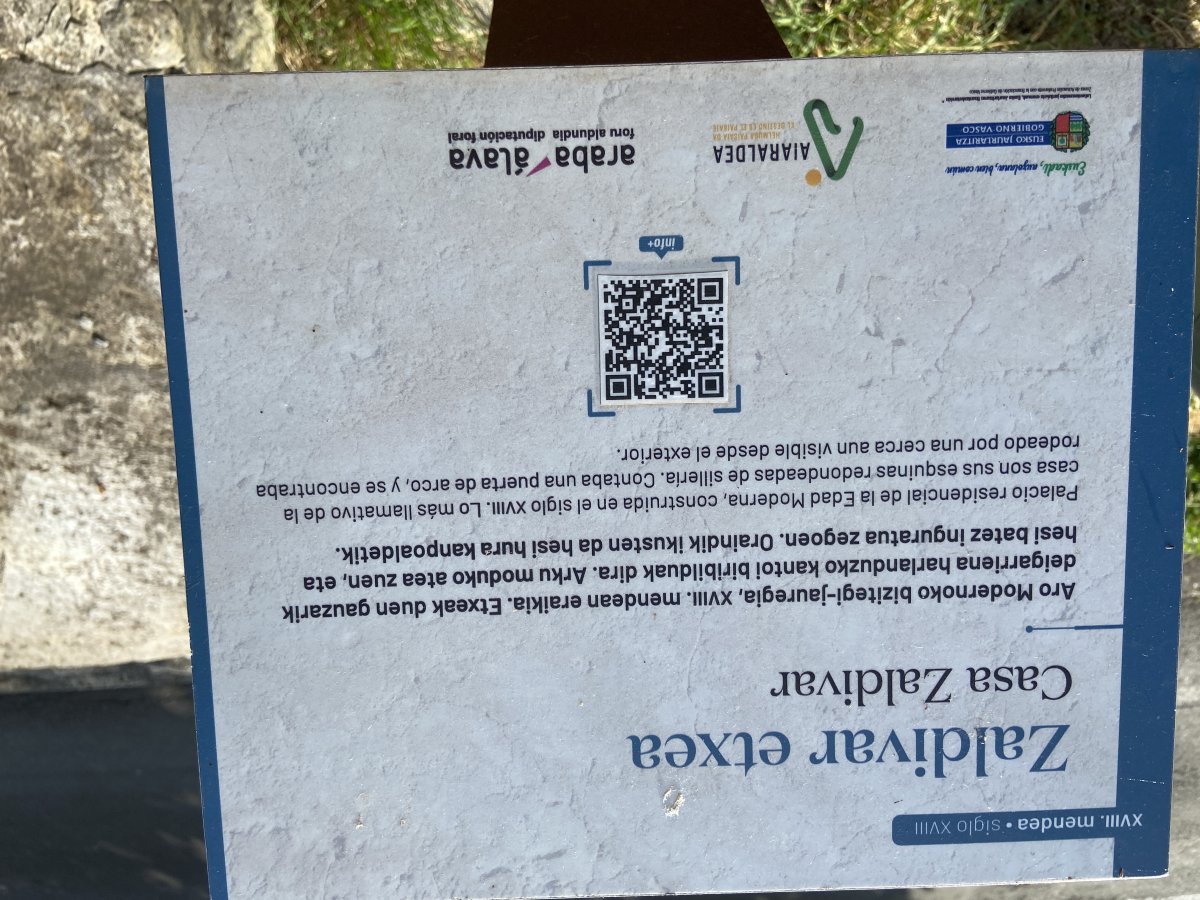 Zaldivar Dorretxea. Amurrio (Tertanga)