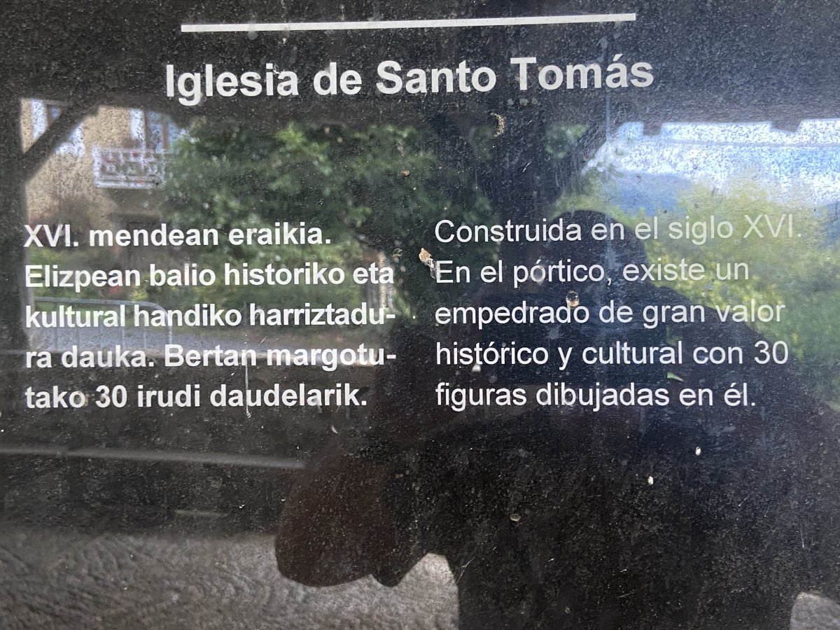 Olabarrietako Santo Tomás Apostoluaren Eliza. Zeberio (Elizondo)