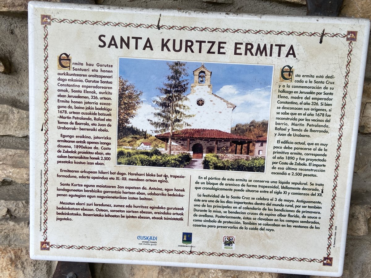 Santa kurtze Ermita. Zeberio (Santa Kurtz)