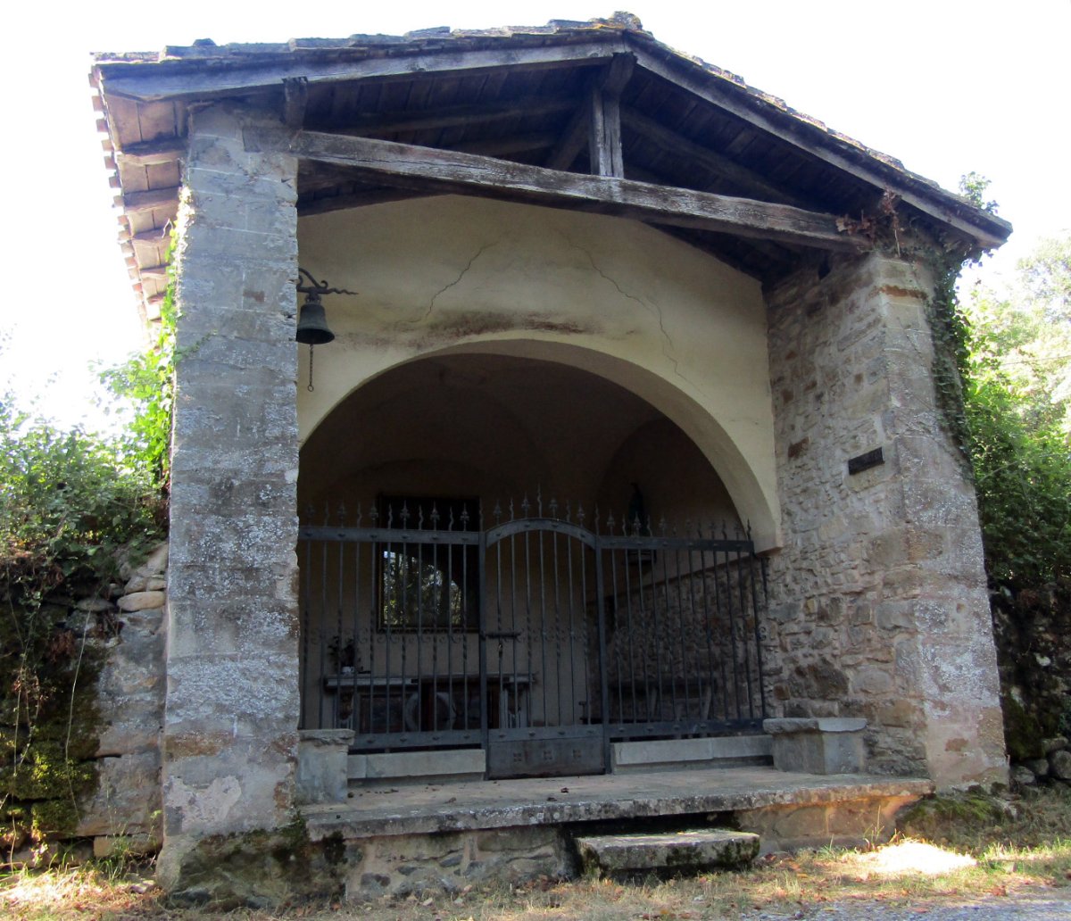 San Roman ermita, Llanteno Aiara