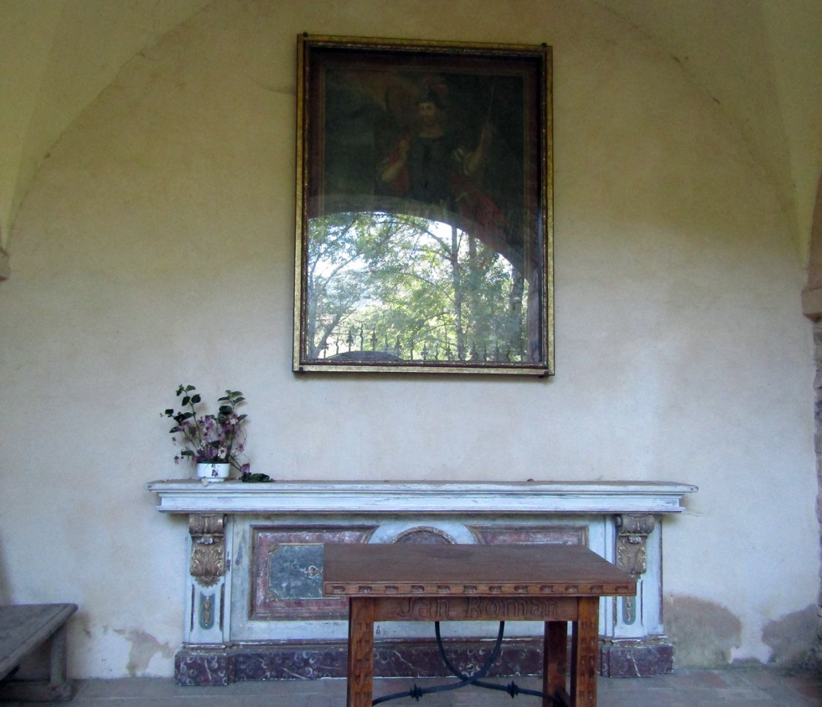 San Roman ermita, Llanteno Aiara