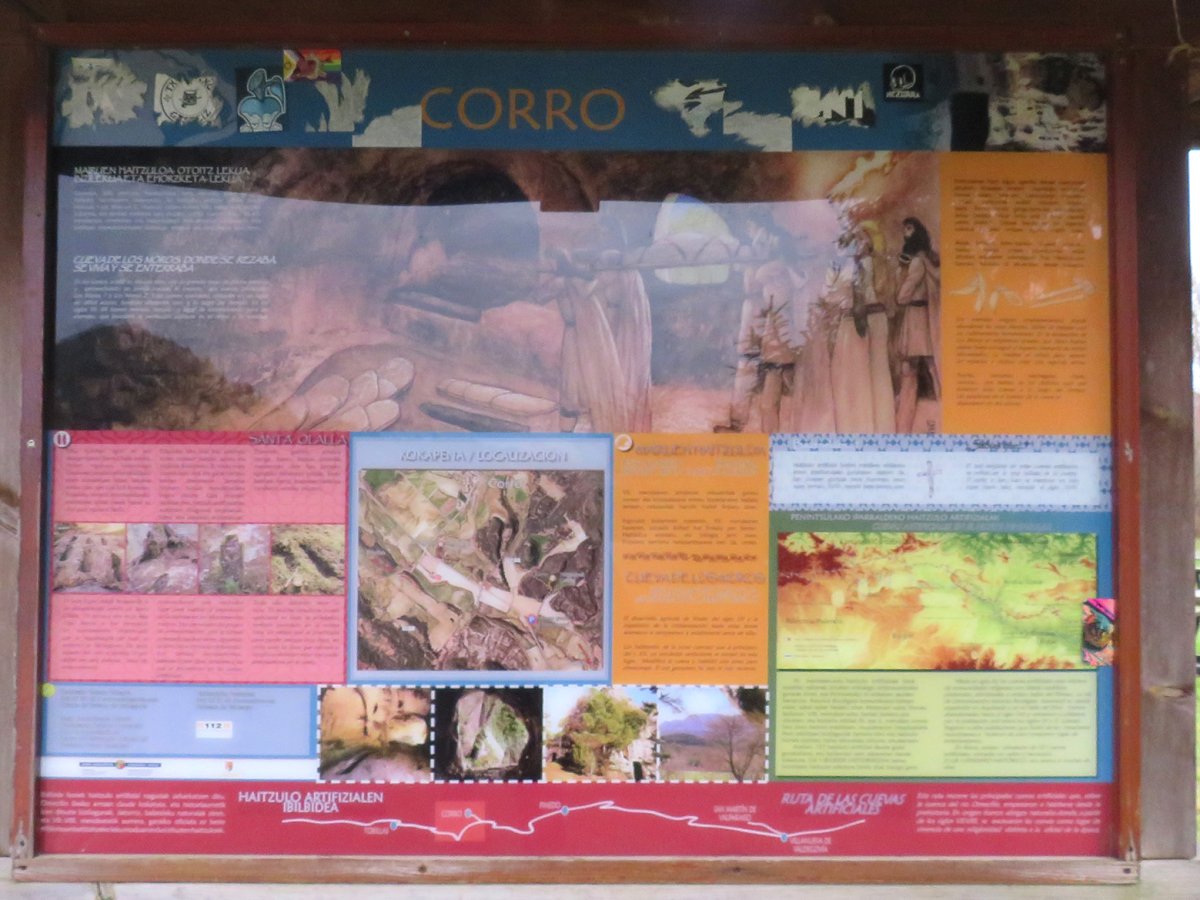 Cuevas de los Moros nekropolia, Corro-Gaubea