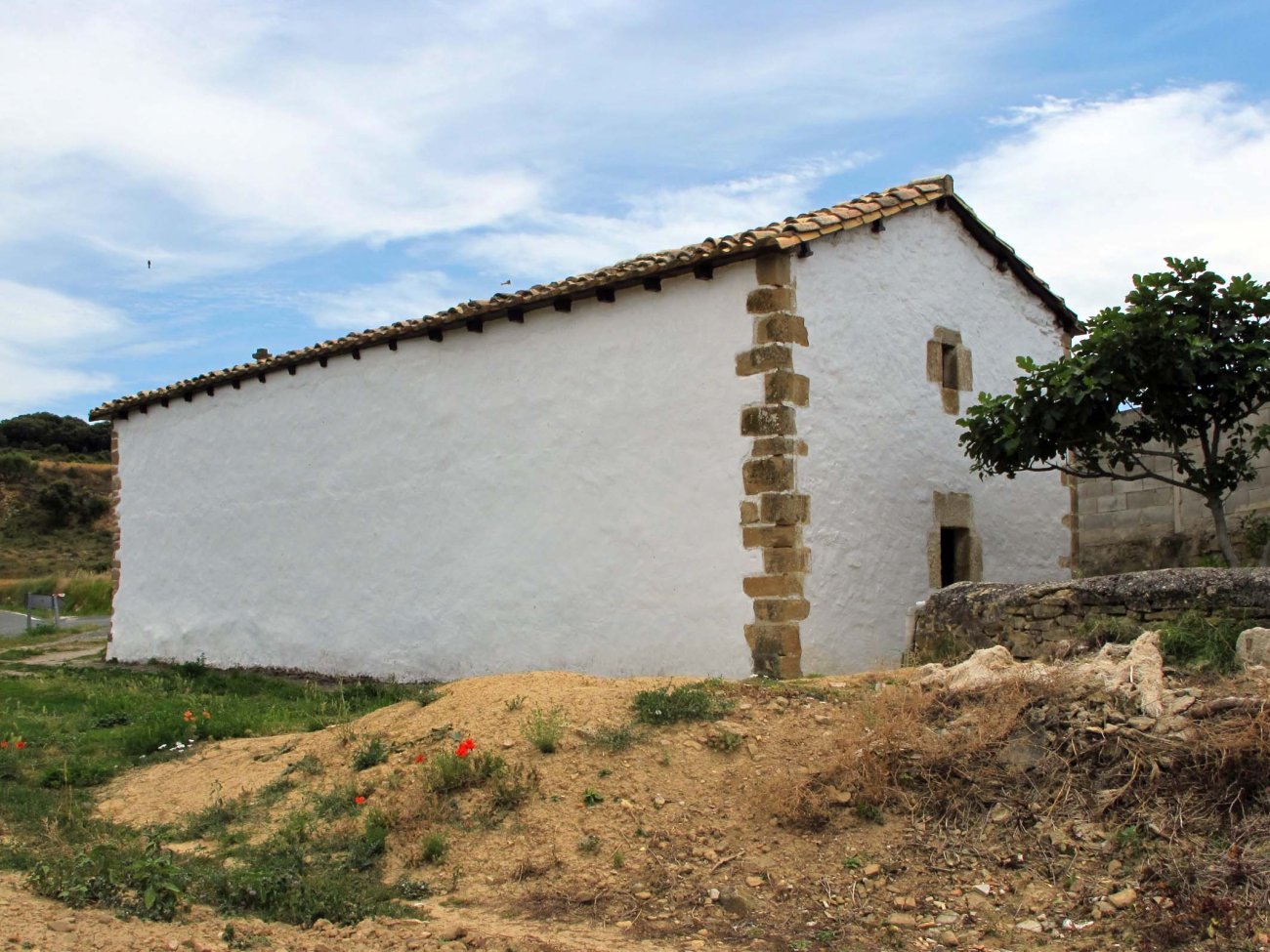 Virgen de los Remedios ermita Orisoain aldean
