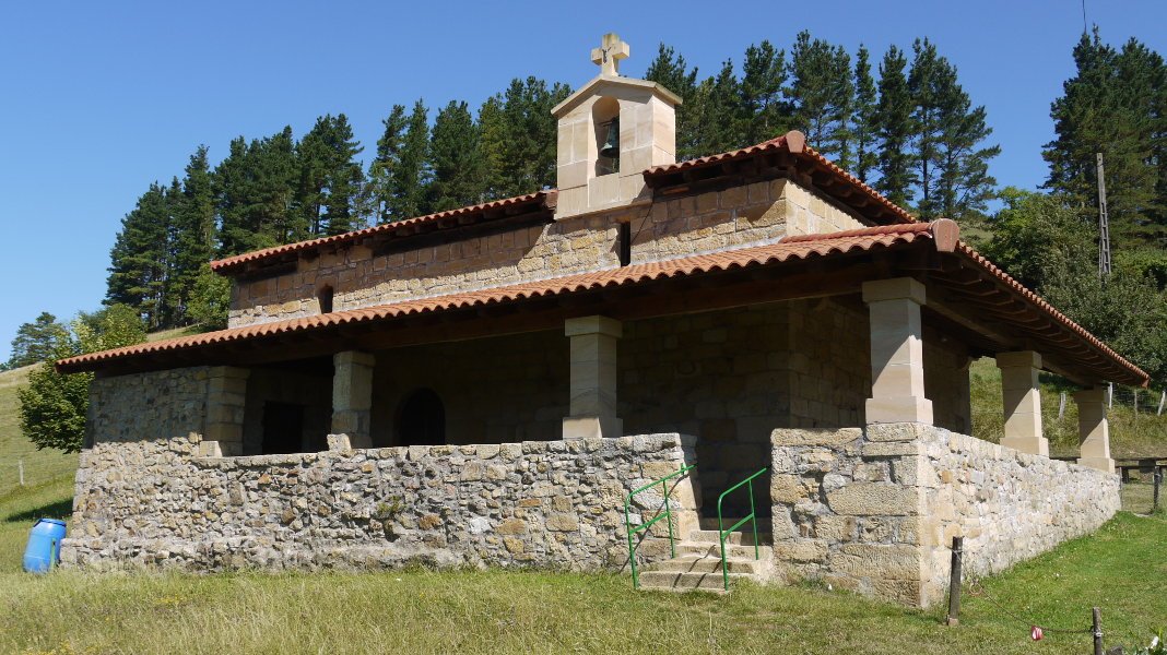 Okangoko San Migel ermita Zaldibar aldean