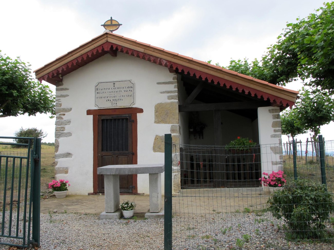 Soyarce ermita Uharte Hiri aldean