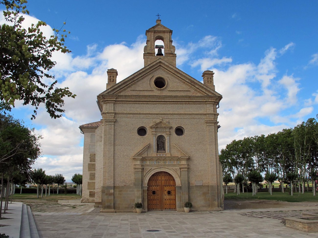 Virgen del Soto ermita Kaparroso aldean