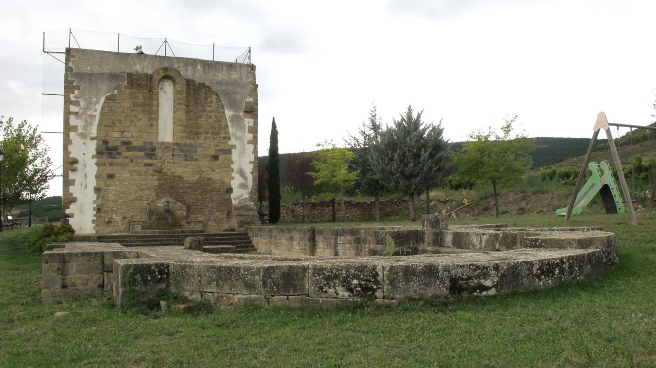 San Martin ermitaren hondakinak, Leatxe