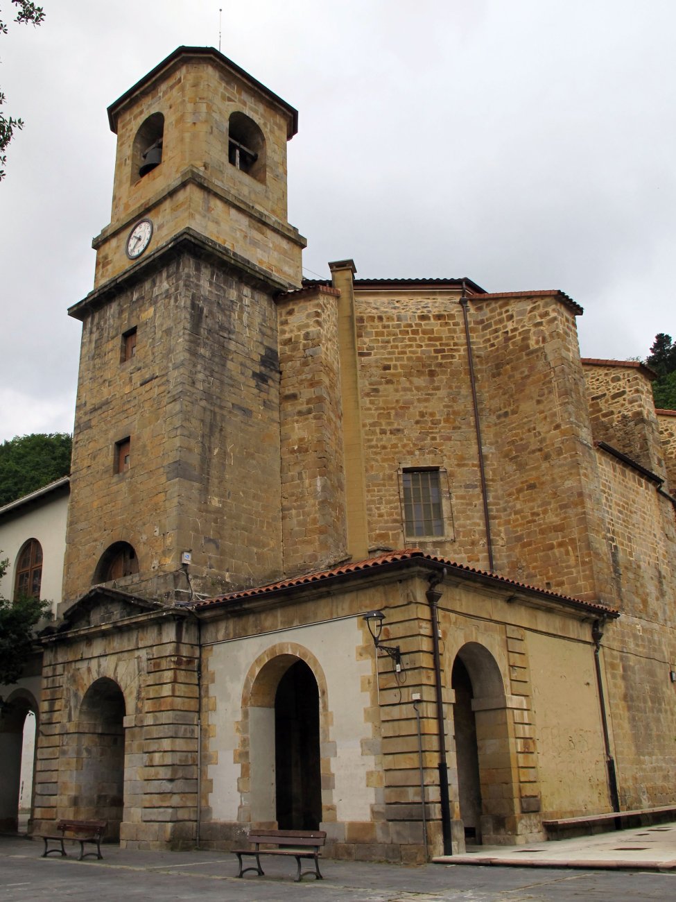 Santa Fe eliza, Zaldibia