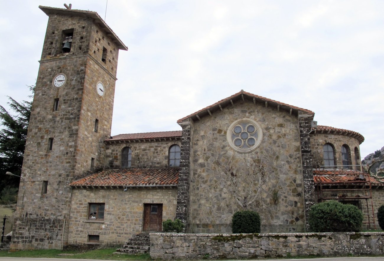 La Natividad eliza, Ibiltzieta-Sartze