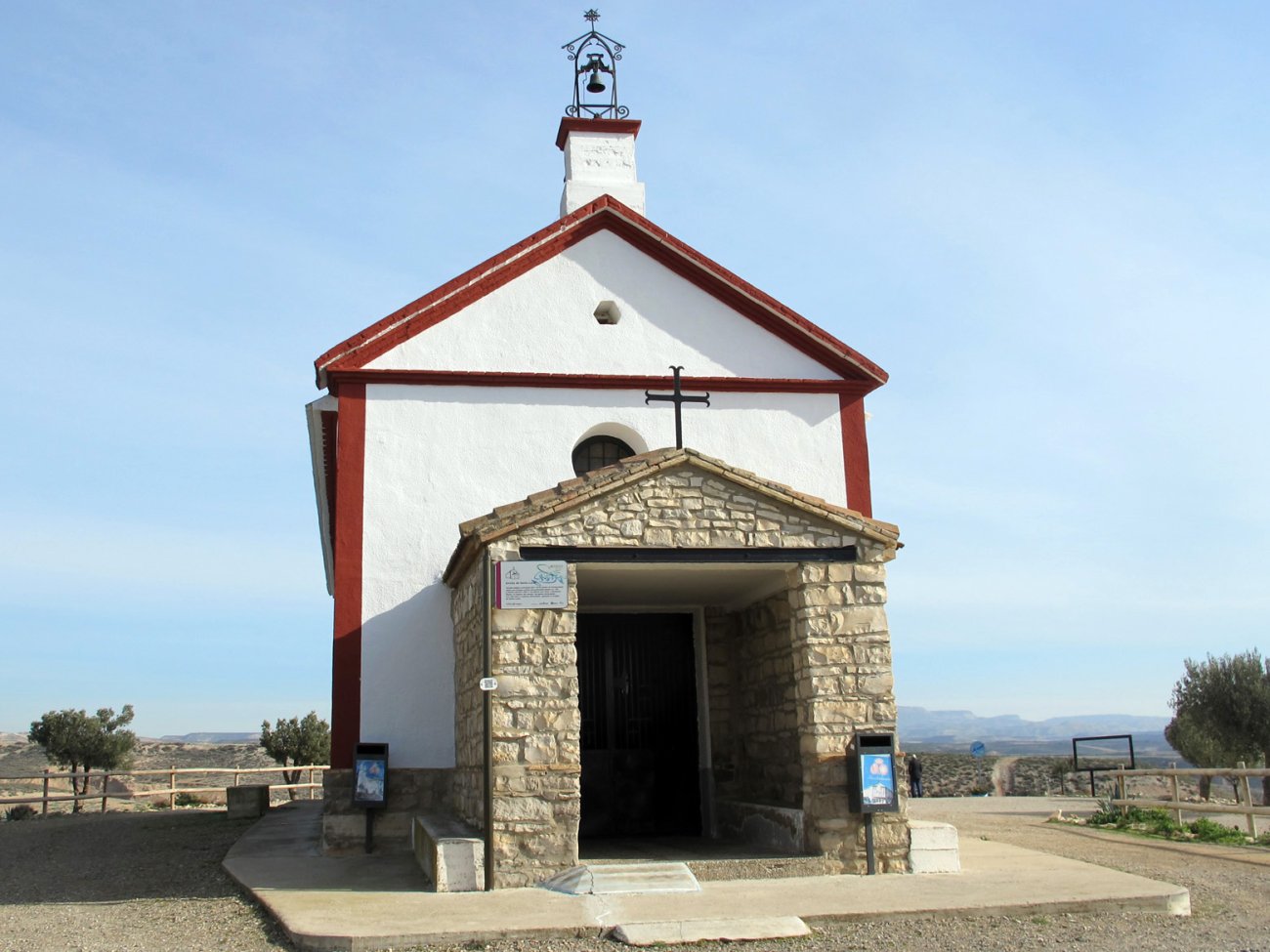 Santa Lucia ermita, Fustiñana