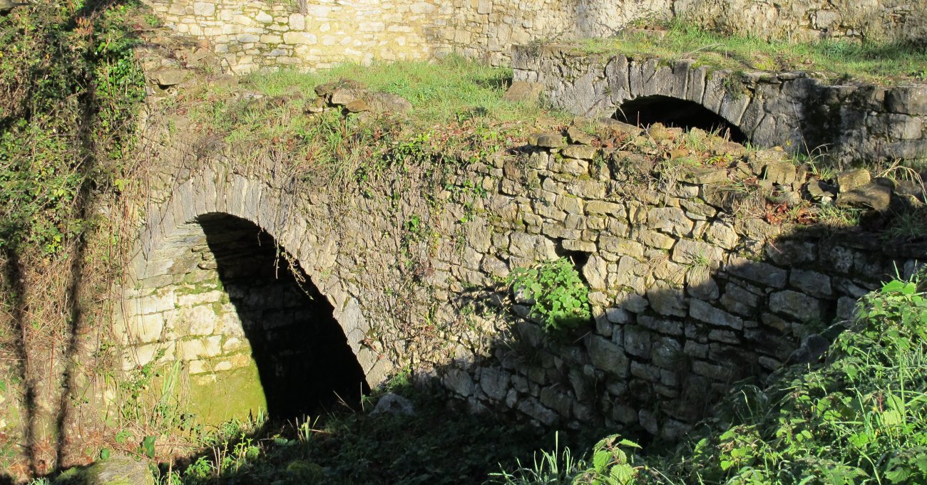 Oskotzko errotaren hondakinak, Oskotz-Imotz