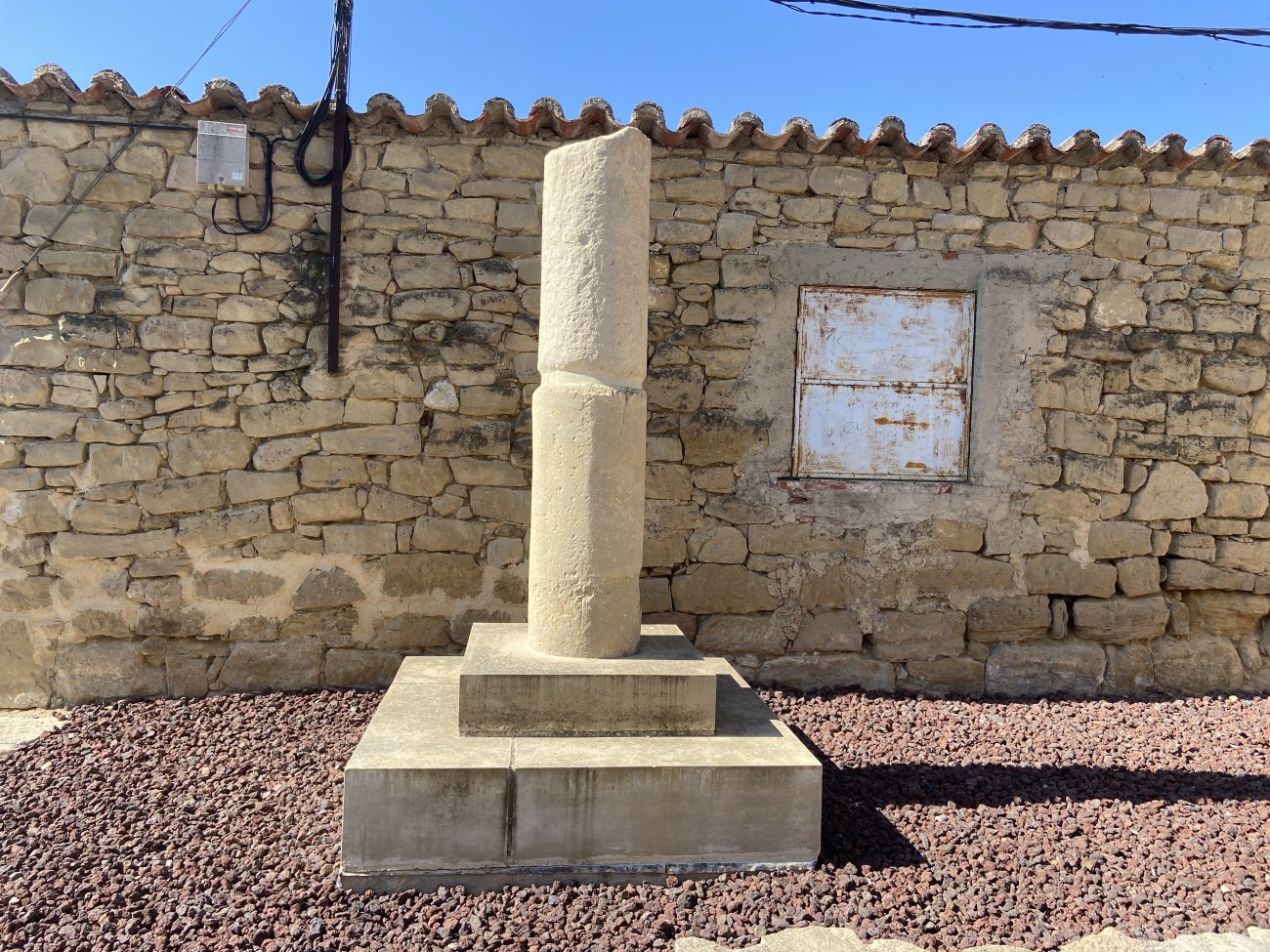 Lapuebla Labarkako Rolloa. Lapuebla de Labarca