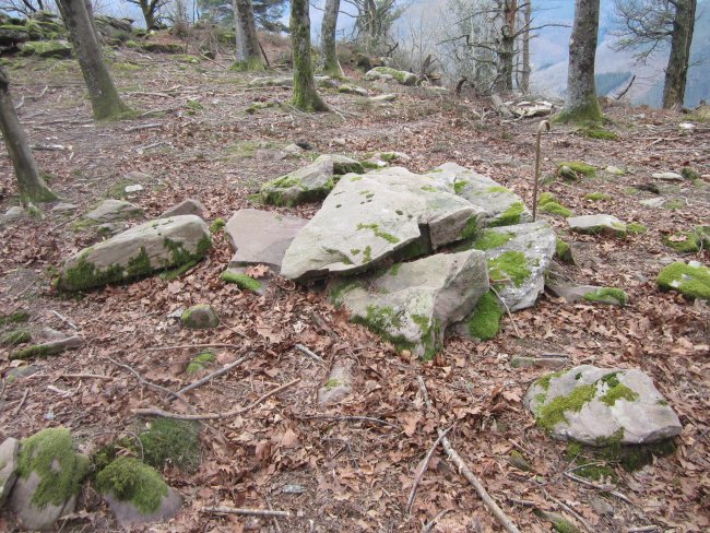 Dólmen Bistarri  (Febrero  2017)