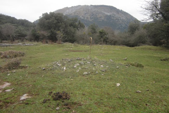 Campo Tumular Irulegi,Túmulo nº 9  (Enero 2020)